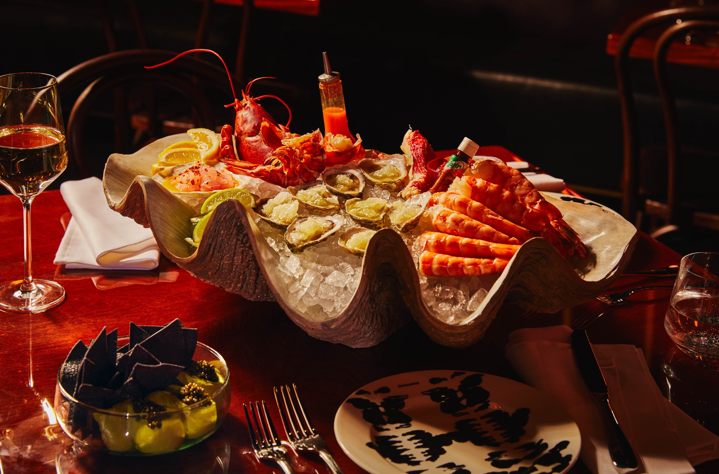 Limusina’s seafood tower