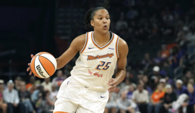 Phoenix Mercury forward Alyssa Thomas...