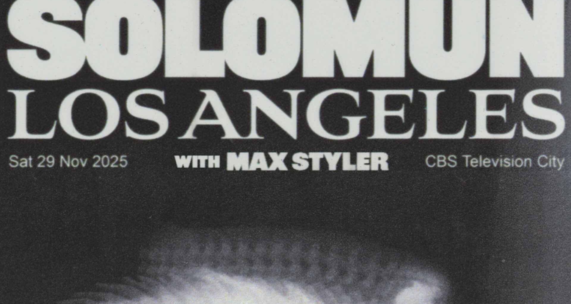 Solomun Returns To Los Angeles For Reframe Studios Outdoors Debut