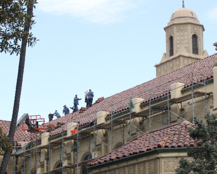 PHOTO: Henk Friezer | The South Pasadenan | Two local landmarks are in the process of getting extensive makeovers