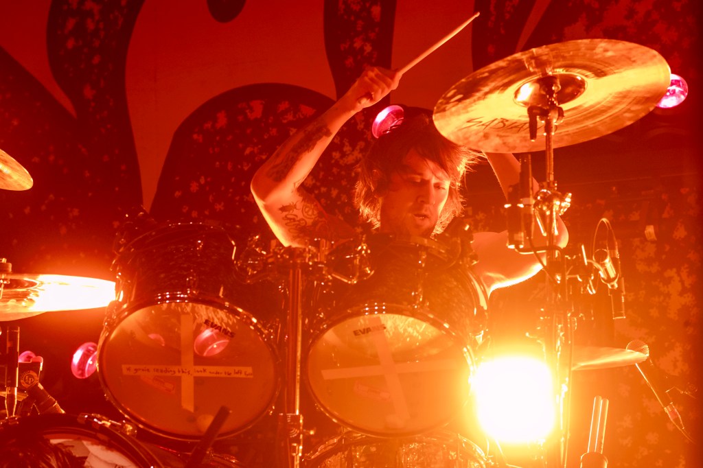 Band performing on stage