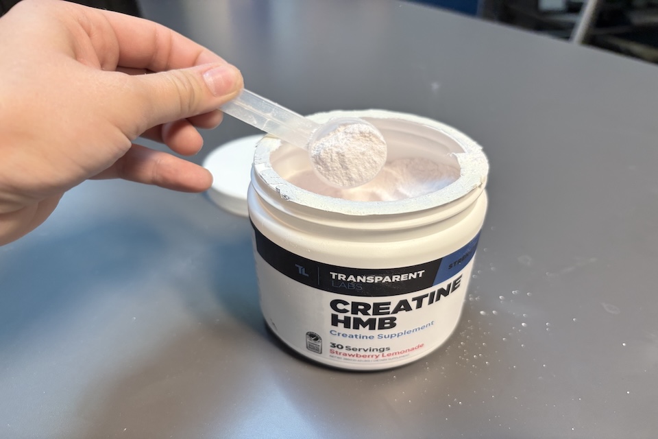 Transparent Labs HMB as best creatine supplement