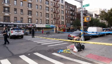 Man dies after he's stabbed five times outside upper Manhattan bar