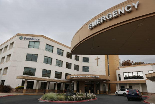 Providence Santa Rosa Memorial Hospital in Santa Rosa on Wednesday, Sept. 10, 2025. (Christopher Chung/The Press Democrat)