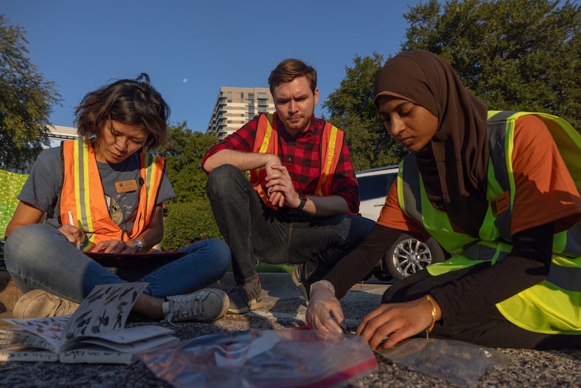 Mei Ling Liu, community conservation director for the Texas Conservation Alliance, Ian...