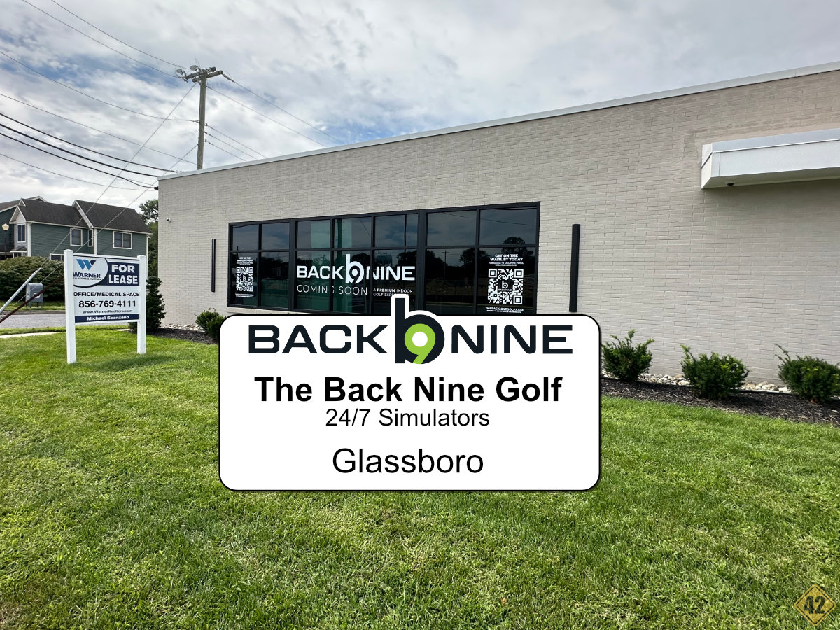 The Back Nine Golf Simulator Coming To Glassboro.  24/7 Access