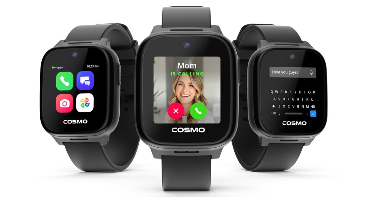 Cosmo JrTrack 5 smartwatch for kids gives you peace of mind -- on sale at 50% off