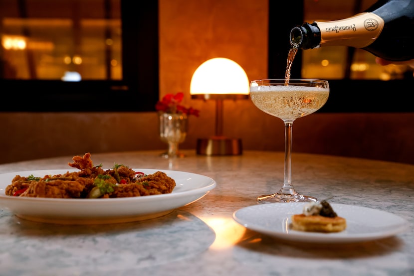 Coupes on Oak Lawn Avenue in Highland Park is a Champagne bar that serves wine-friendly snacks.