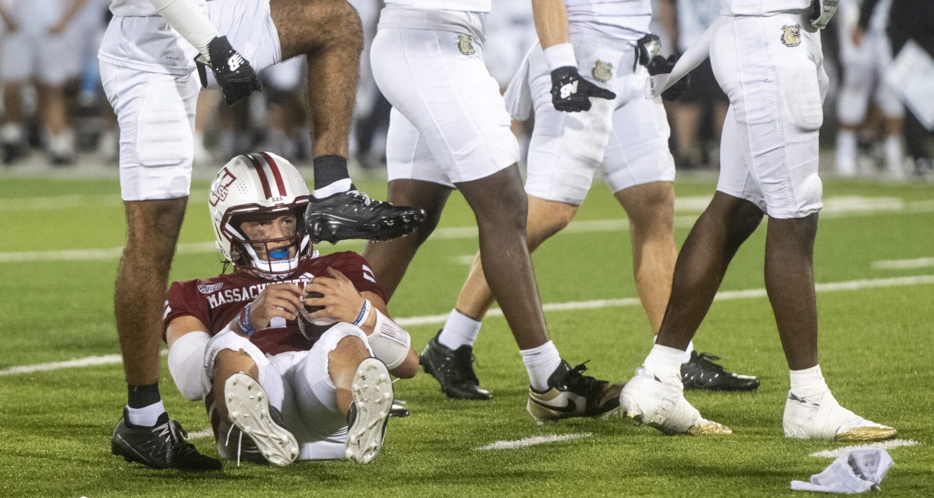 Rock bottom: UMass football faces tough road ahead after shocking 27-26 loss to FCS Bryant