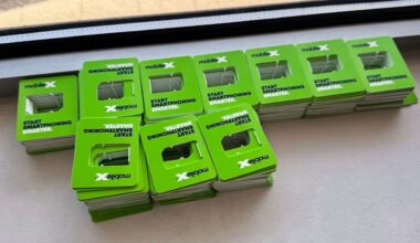 This photo provided by the U.S. Secret Service, in New York on Monday, Sept. 22, 2025, shows SIM card packaging that was seized by the agency. (U.S. Secret Service via AP)