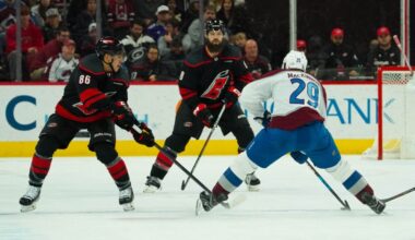 Burns Makes Avalanche Preseason Debut, MacKinnon Also Playing