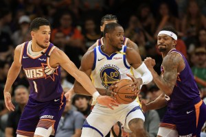 Phoenix SunsJonathan Kuminga
NBA
Golden State Warriors
NBA Trade Rumors
Jonathan Kuminga trade
