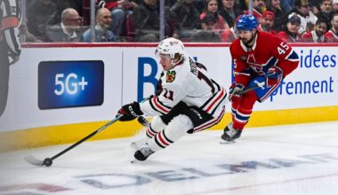 Oliver Moore pleased with offseason, ready to make Blackhawks out of camp