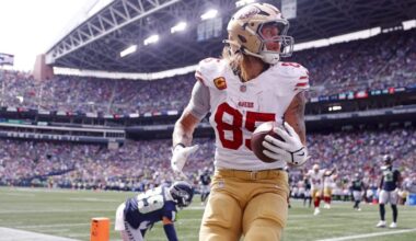 49ers put TE George Kittle on injured reserve, out at least 4 games
