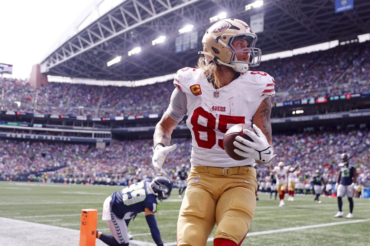 49ers put TE George Kittle on injured reserve, out at least 4 games