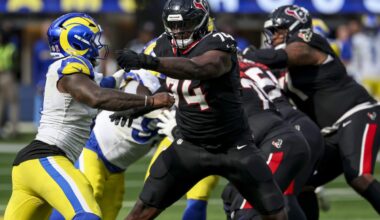 Texans trade OT Cam Robinson to Browns in move that includes pick swap: Source