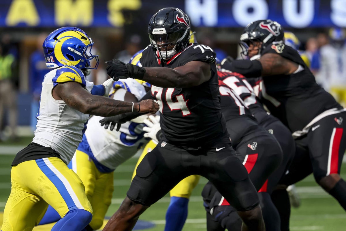 Texans trade OT Cam Robinson to Browns in move that includes pick swap: Source