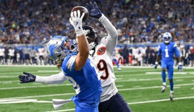 Isaac TeSlaa’s catch explained: What officials said about confusing Bears-Lions call