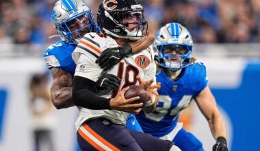 Ben Johnson’s homecoming spoiled by Bears’ ugly loss to Lions: ‘It’s a kick in the teeth’