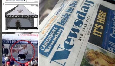 Newsday forced to apologize for 'vile' Charlie Kirk political cartoon after igniting call for boycott: 'Crossed a line'