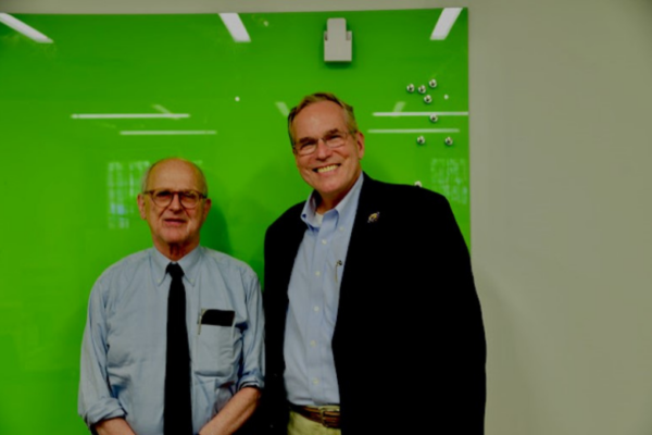 Greg Redfern and Dr. Weiss