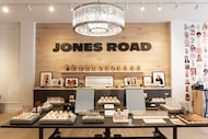 Interior shot of Jones Road store in Austin.