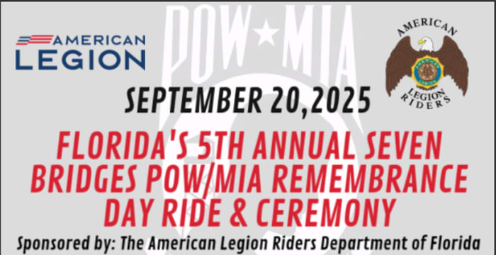 Jacksonville Bridges to Echo with POW/MIA Tribute Ride