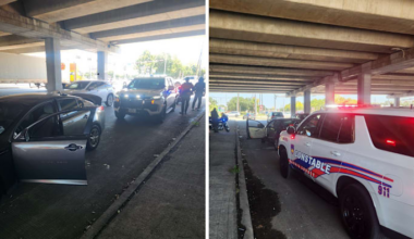 FM 1960 reopens after authorities find drugs inside suspicious pipe