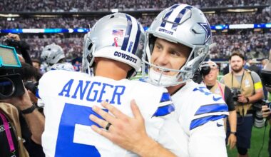 Calm, cool Brandon Aubrey steers Dallas through turbulent win