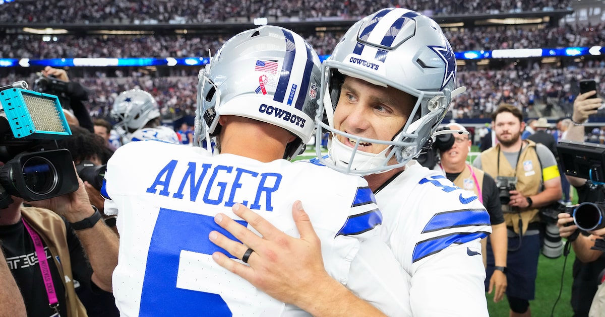 Calm, cool Brandon Aubrey steers Dallas through turbulent win