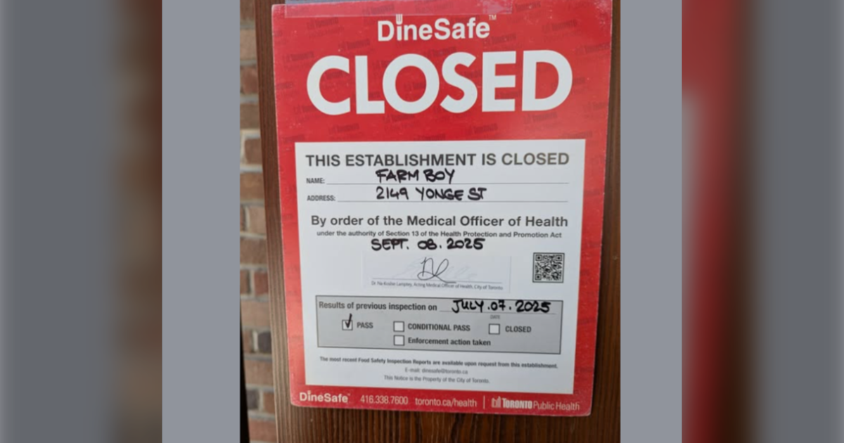 Farm Boy temporarily closed after failing DineSafe inspection