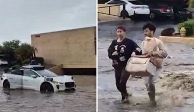 Waymo paused service amid Valley flash flooding Sept. 26...