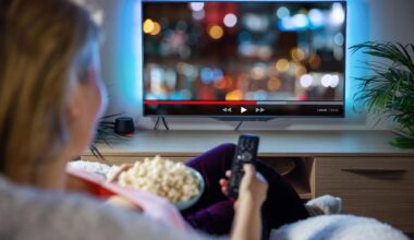 Woman Watching TV