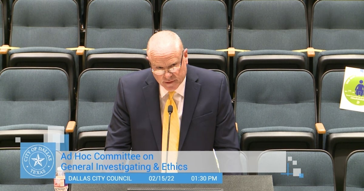 Former Dallas Inspector General Bart Bevers is suing the city for wrongful termination