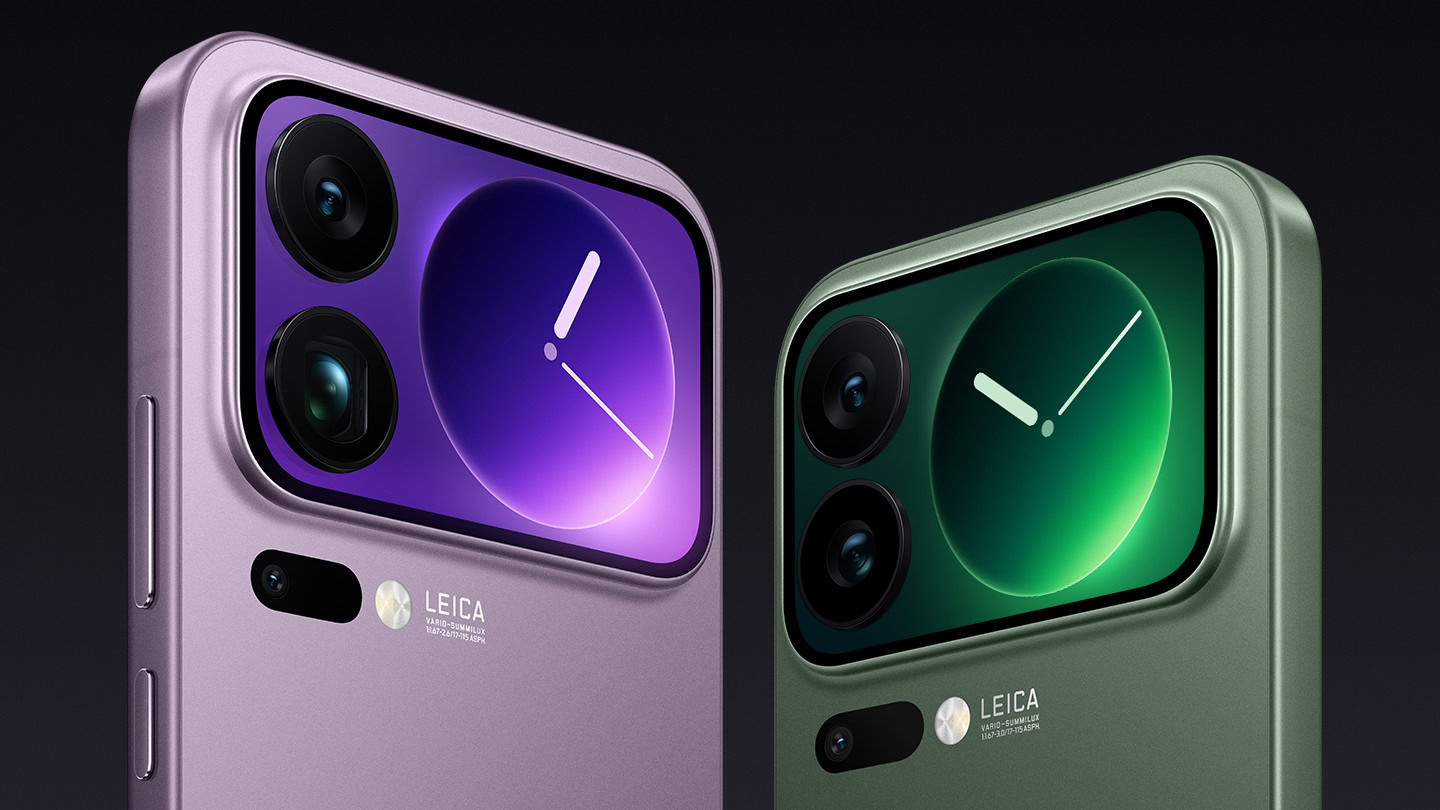Xiaomi 17 Pro series rear screens scaled