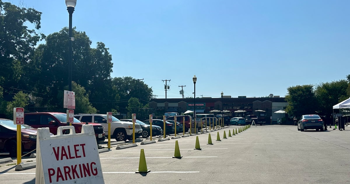Why is there so much valet parking in Dallas?