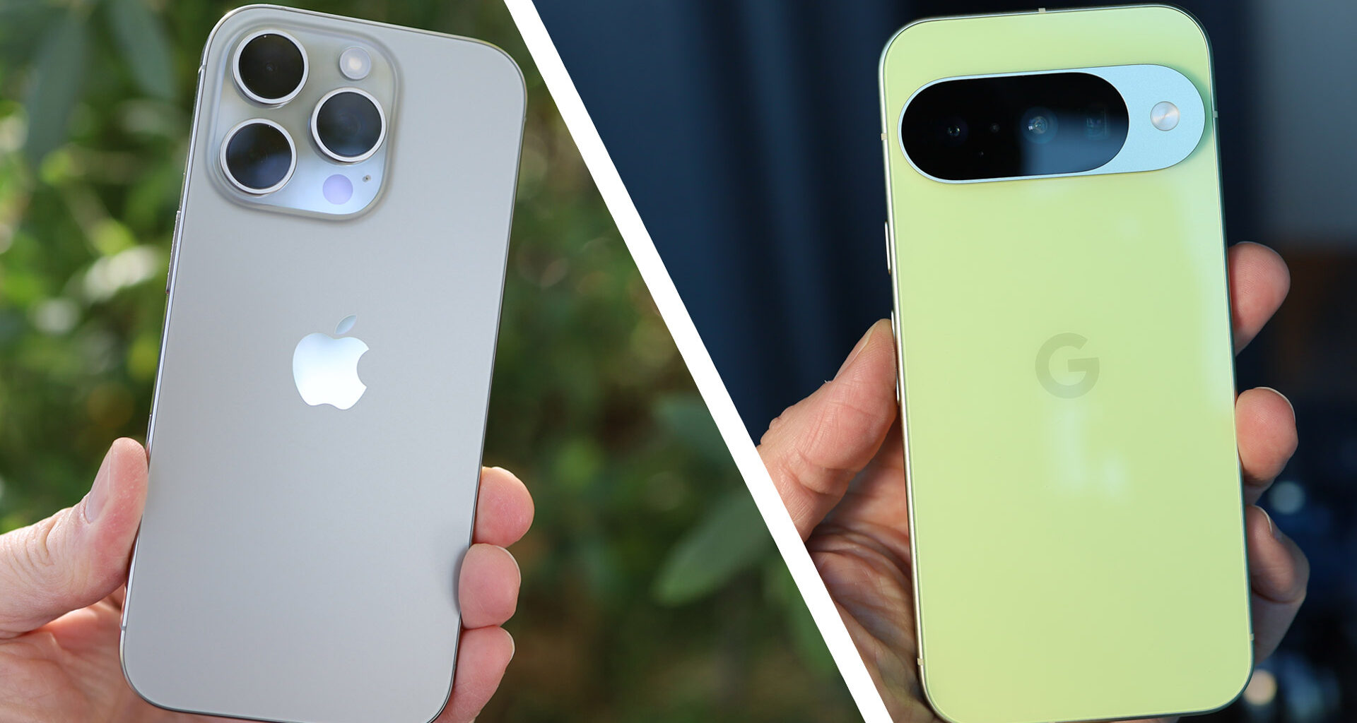 Google Pixel 10 vs iPhone 16 Pro Max