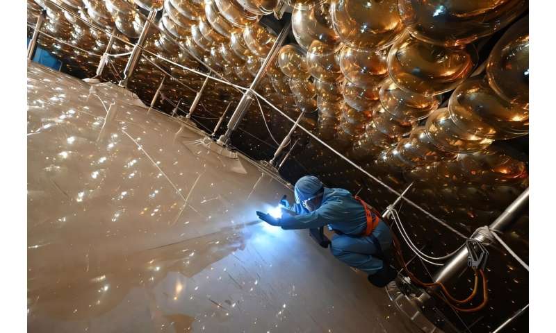 A new neutrino detector in China is coming online
