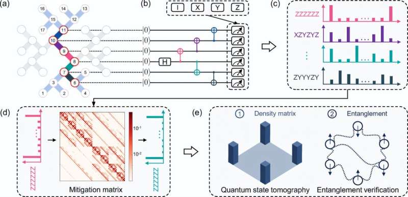 The working pipelines of QST and entanglement verification. Credit: Physical Review Letters (2025). DOI: 10.1103/qy9y-7ywp A scalable and accurate tool to characterize entanglement in quantum processors