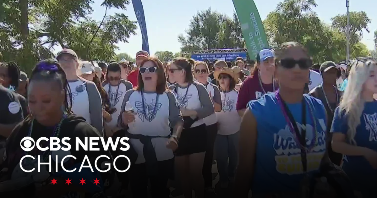 Out of the Darkness Walk held at Montrose Harbor