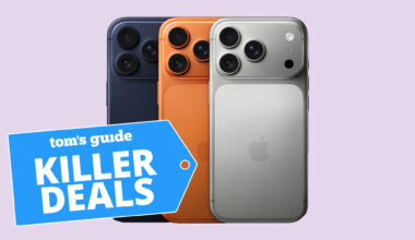 iPhone 17 Pro models in three colors
