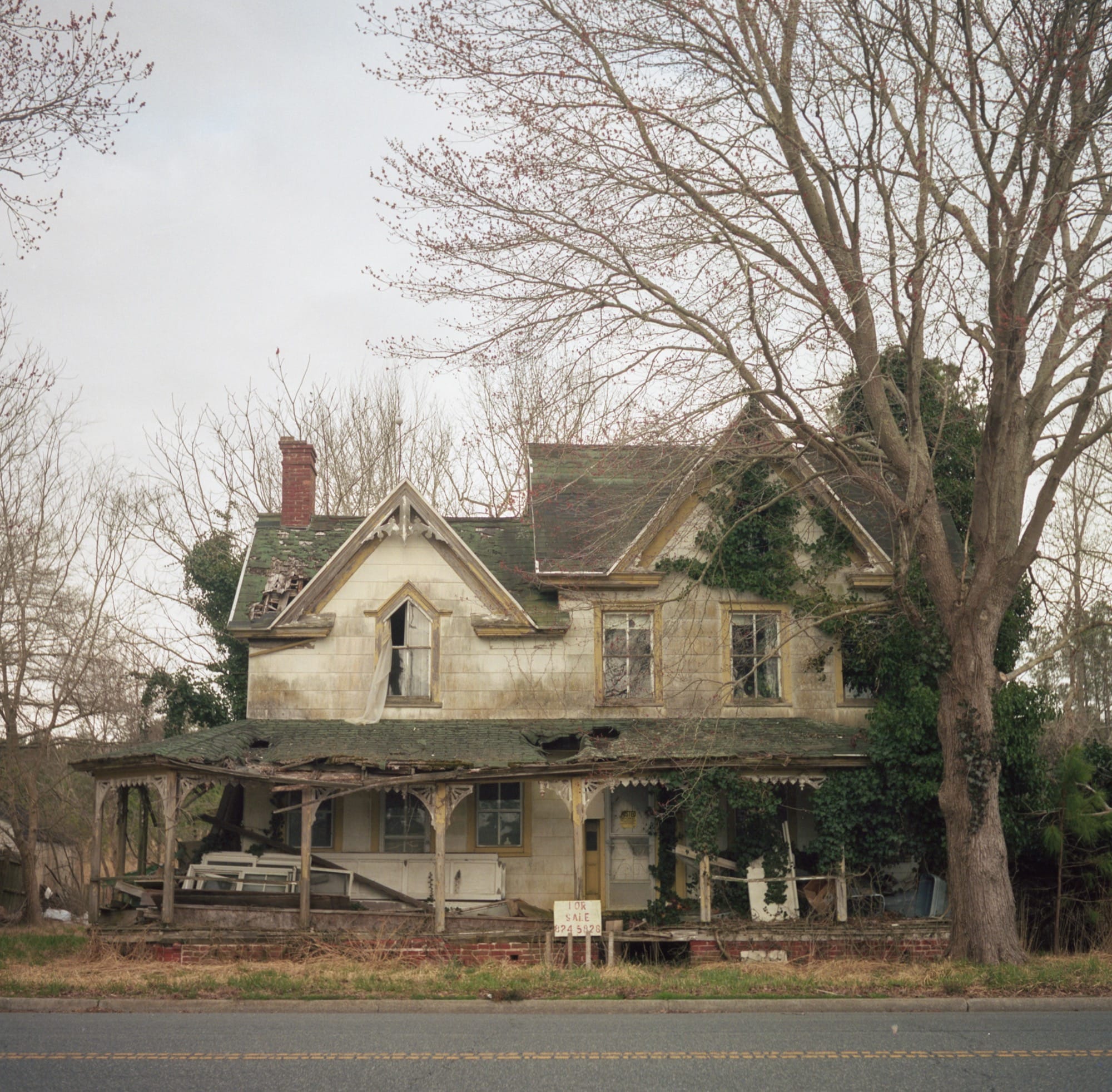 a photo of an abandoned house by Bryan Sansivero
