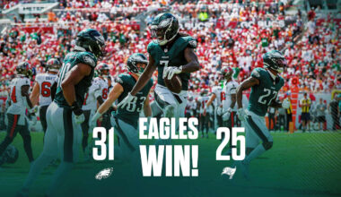 Game Recap: Eagles 31, Buccaneers 25 | September 28, 2025