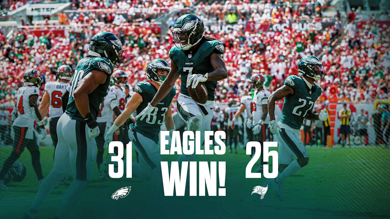Game Recap: Eagles 31, Buccaneers 25 | September 28, 2025
