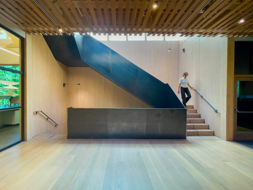 Interior staircase