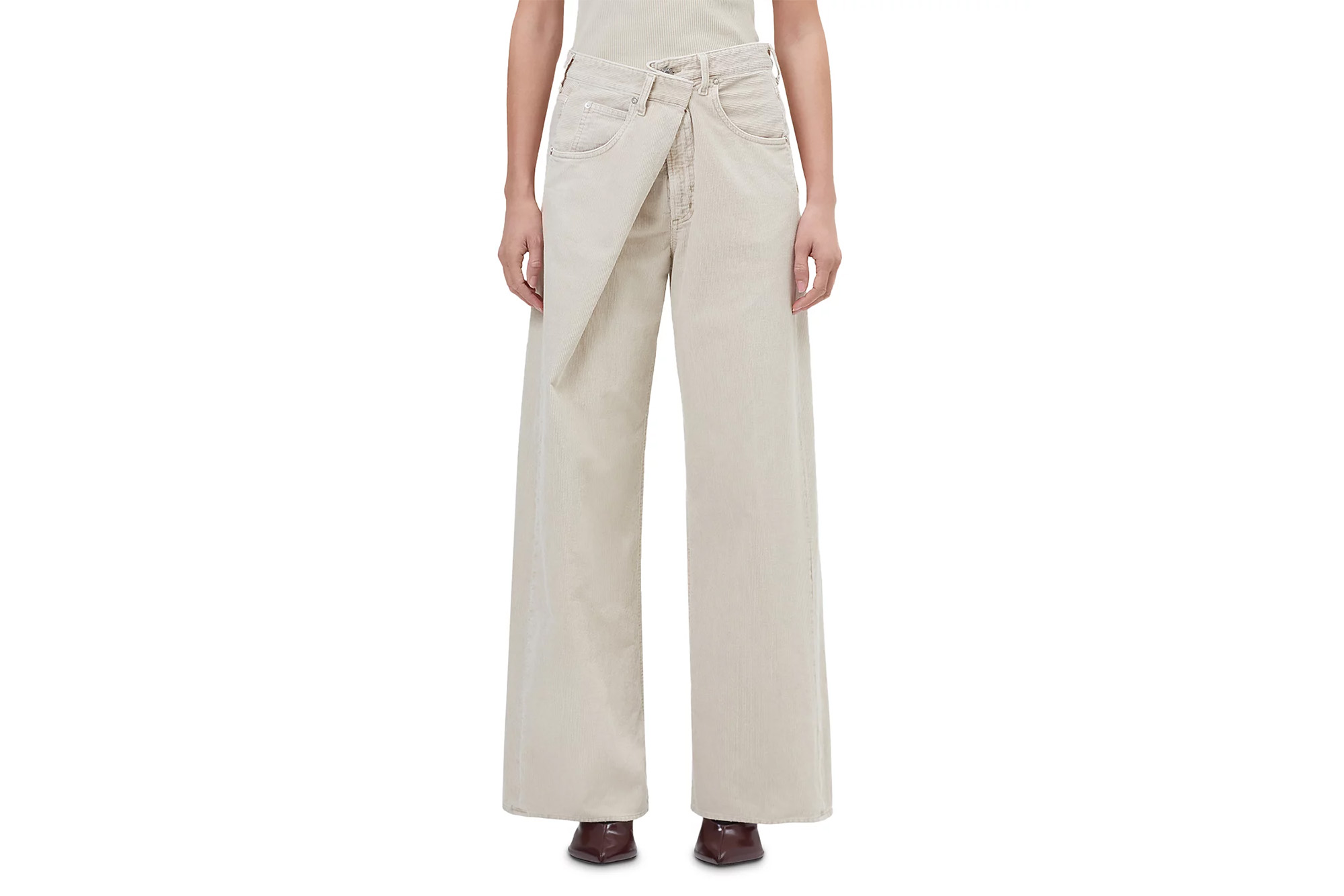 Agolde Vana Fold Jeans in Rice Grass