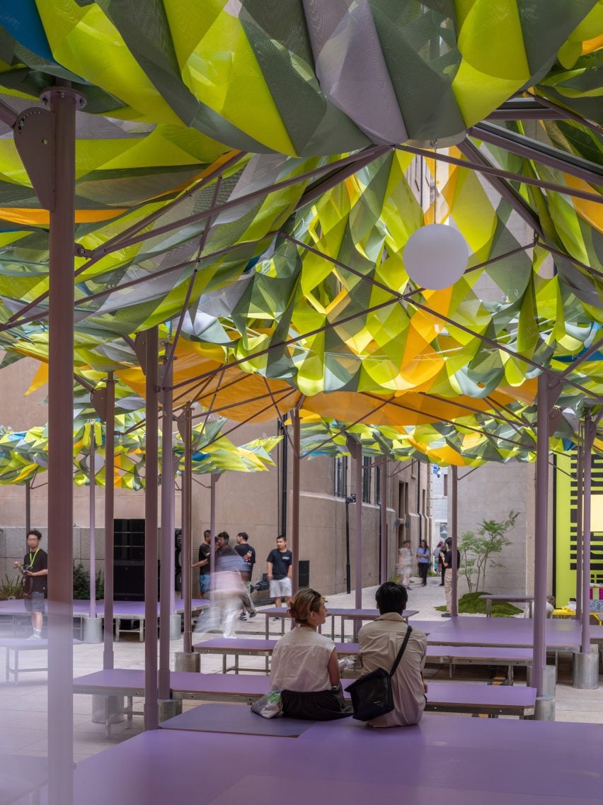 All(zone) designed pavilions for the second edition of RAM Assembles