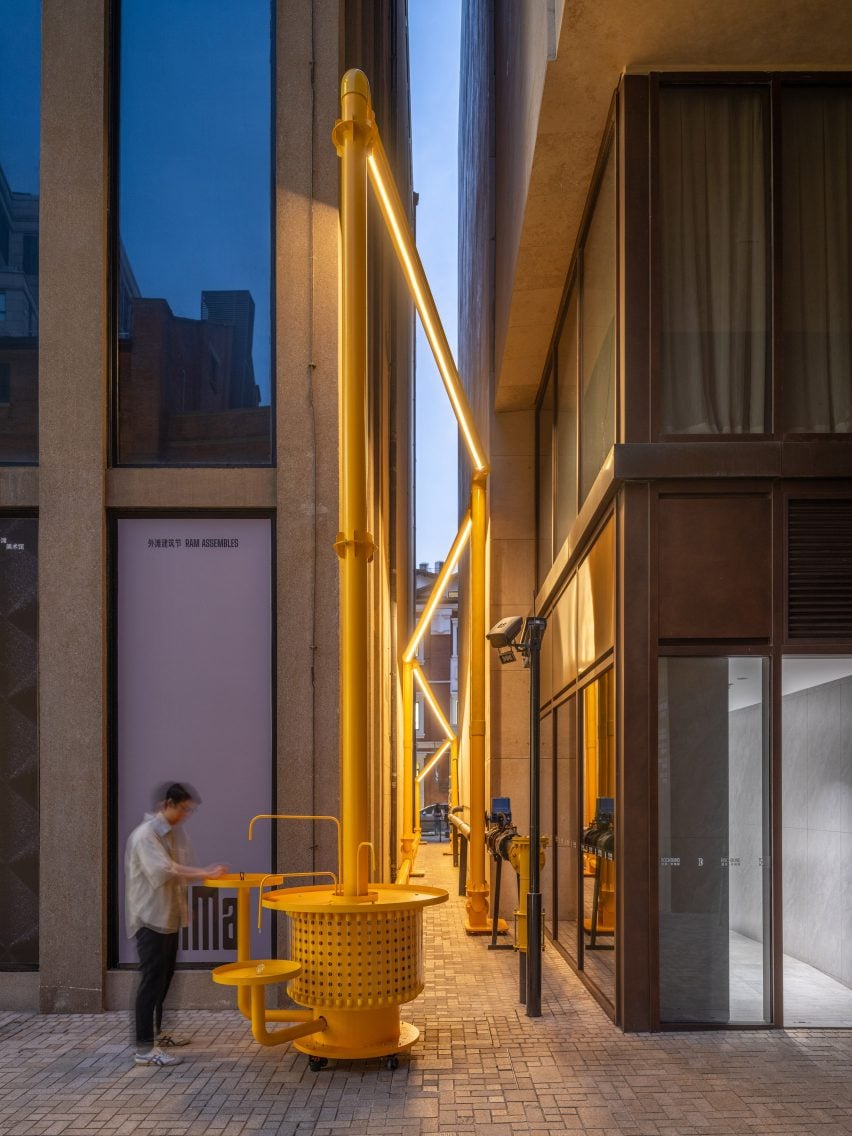 WWWorks created a public water fountain called Pipe Up! for the second edition of RAM Assembles