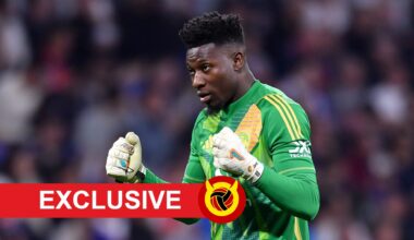 Andre Onana agrees Trabzonspor deal with Man United exit now imminent