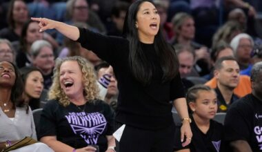 Valkyries' Nakase named AP Coach of the Year; Burton named most improved player